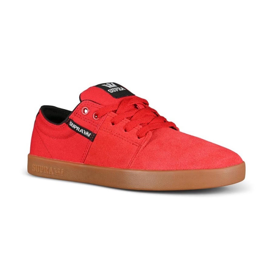 Zapatillas supra rojas deals